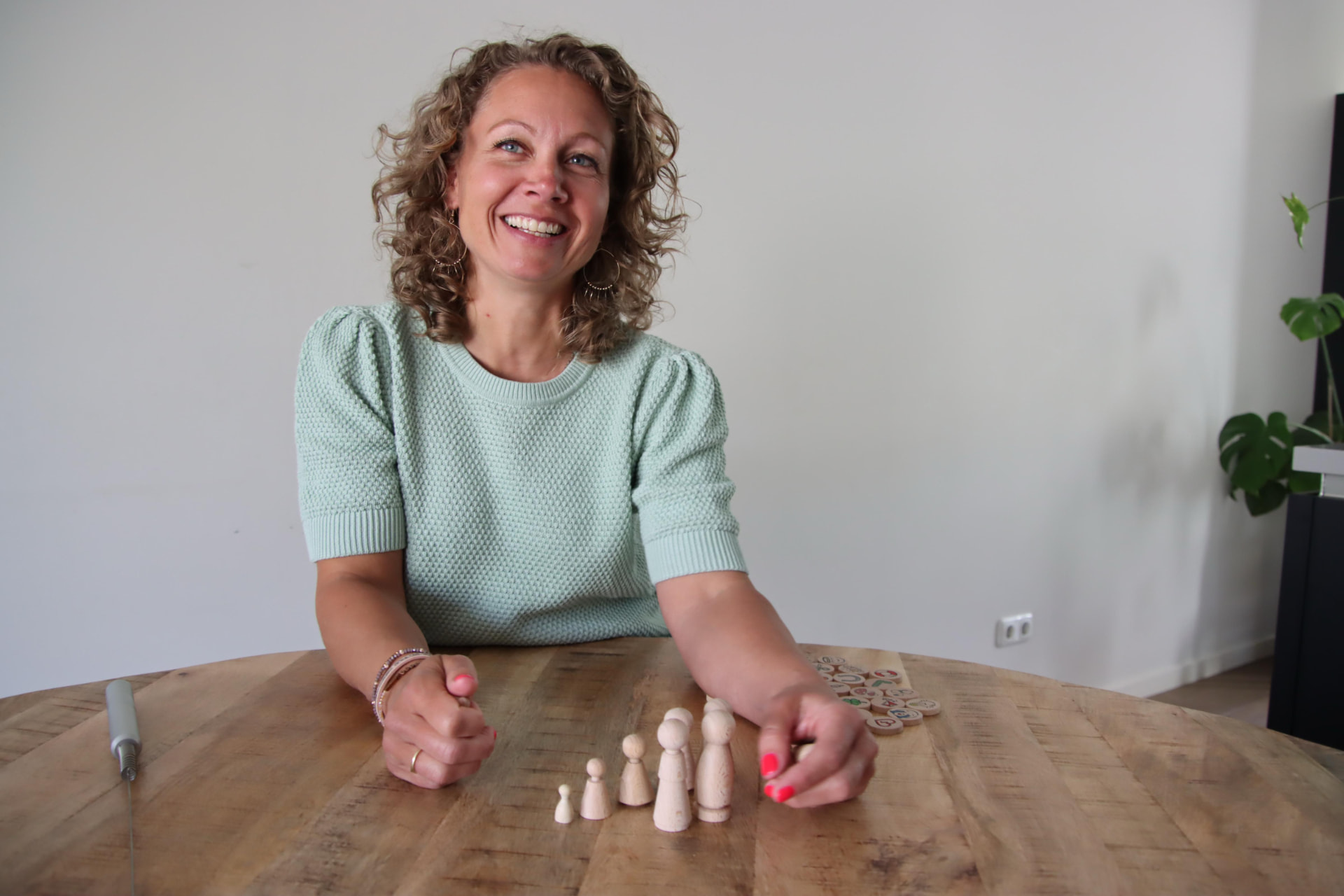 Rustige plek in de praktijk van Lindy